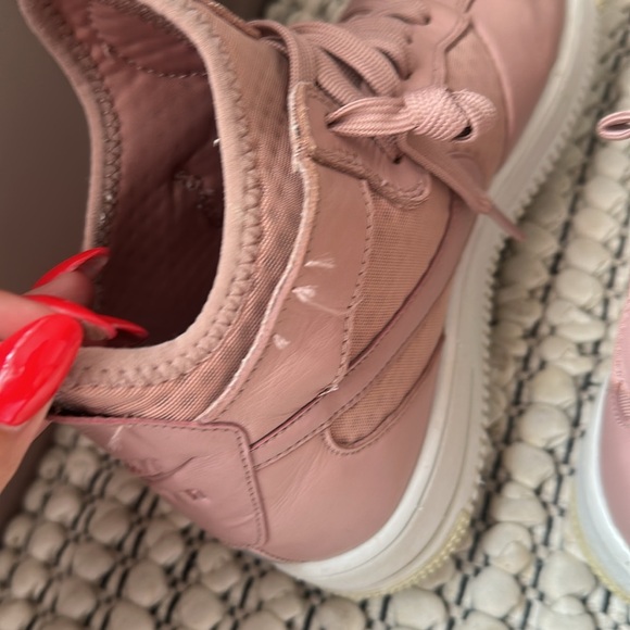 Pink High-Top Nike Air Force Sneakers - Picture 5 of 9